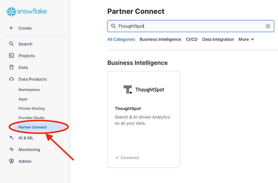 Snowflake Partner Connect