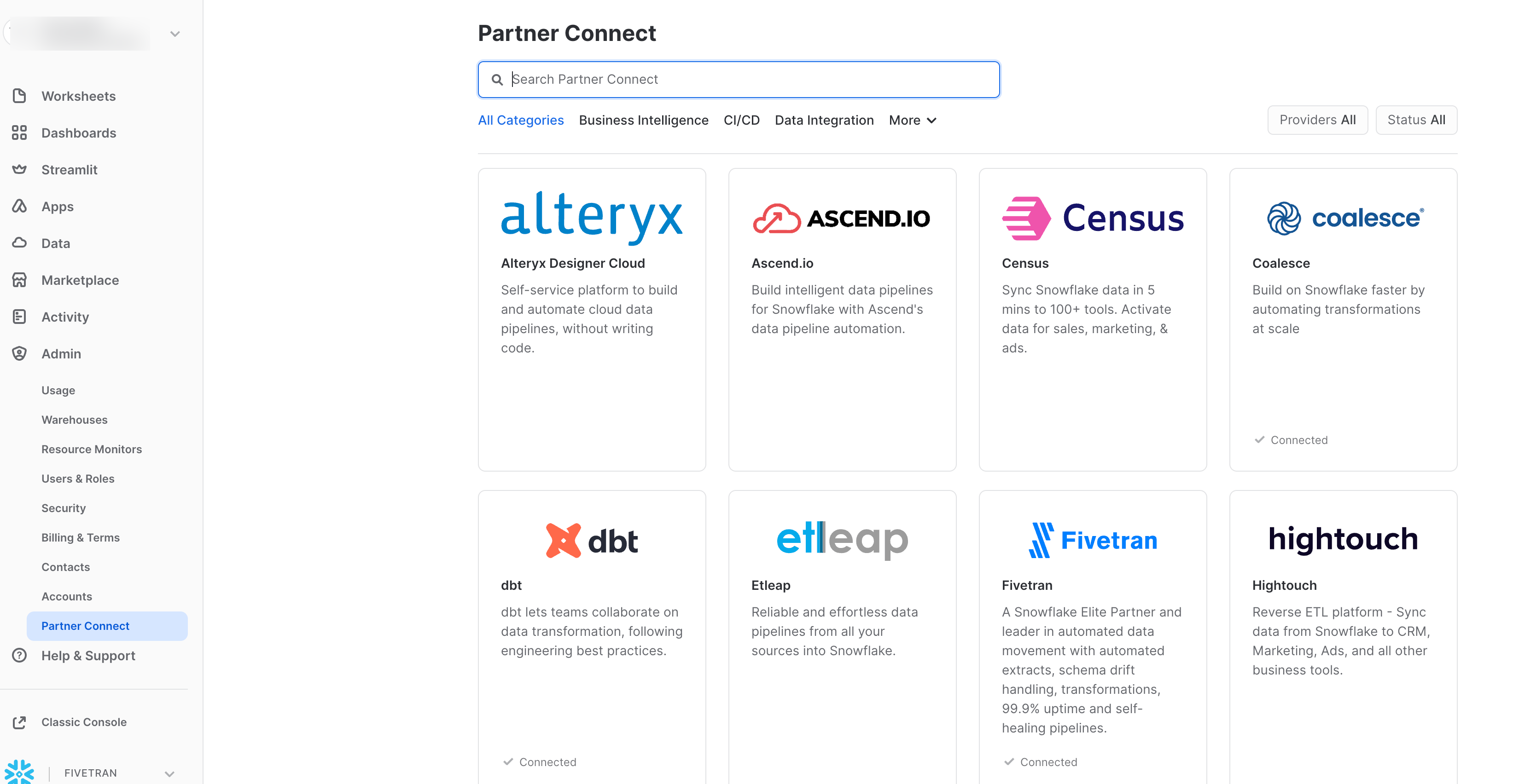Partner Connect