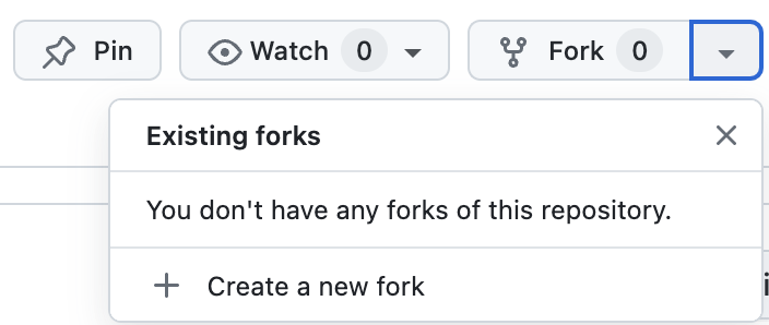 Fork Repository