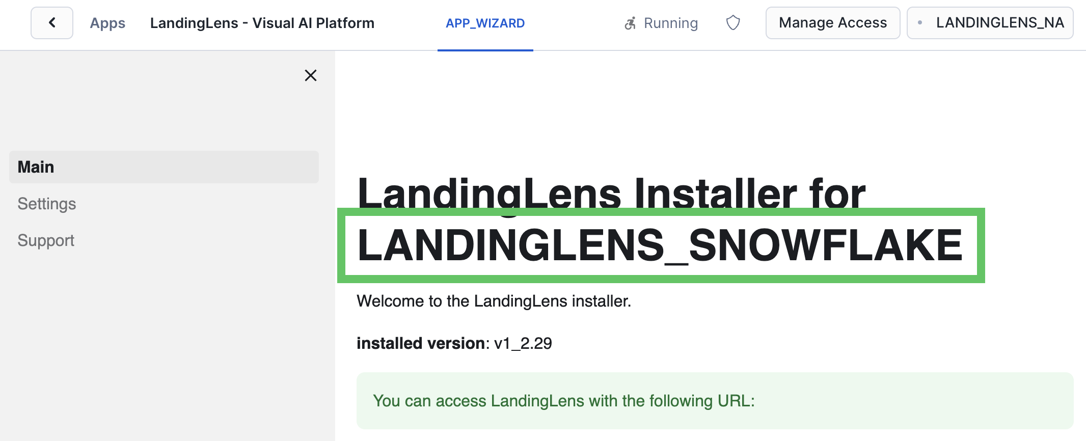 Locate the name of your app