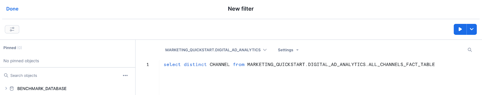 Write query