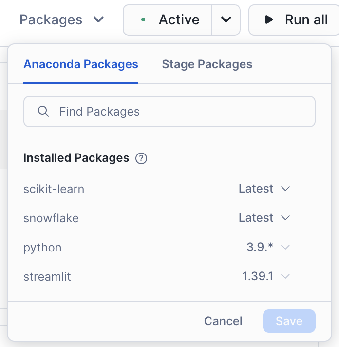 packages