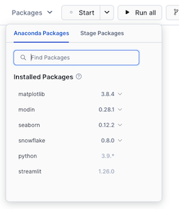 Added packages