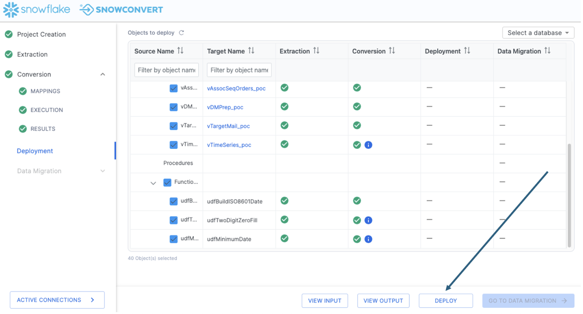 deploymentClick