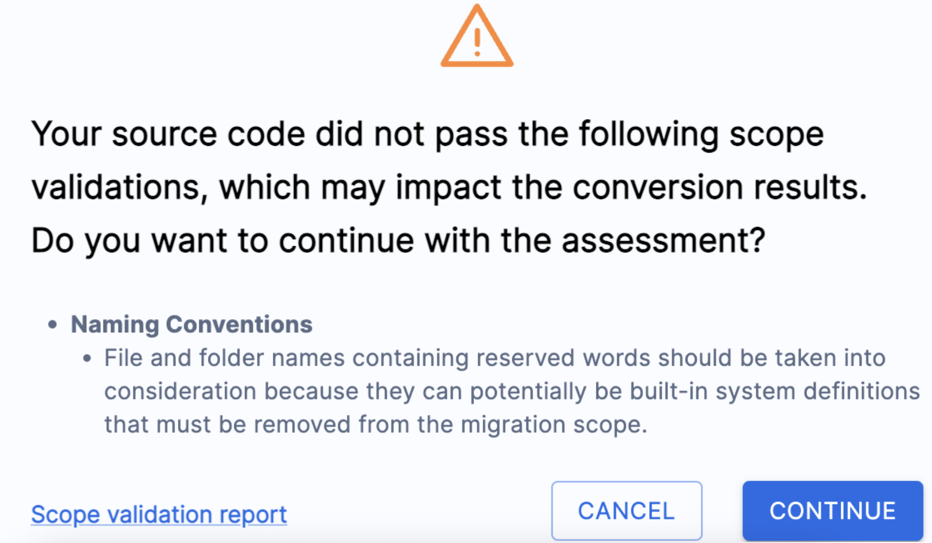 ScopeValidation