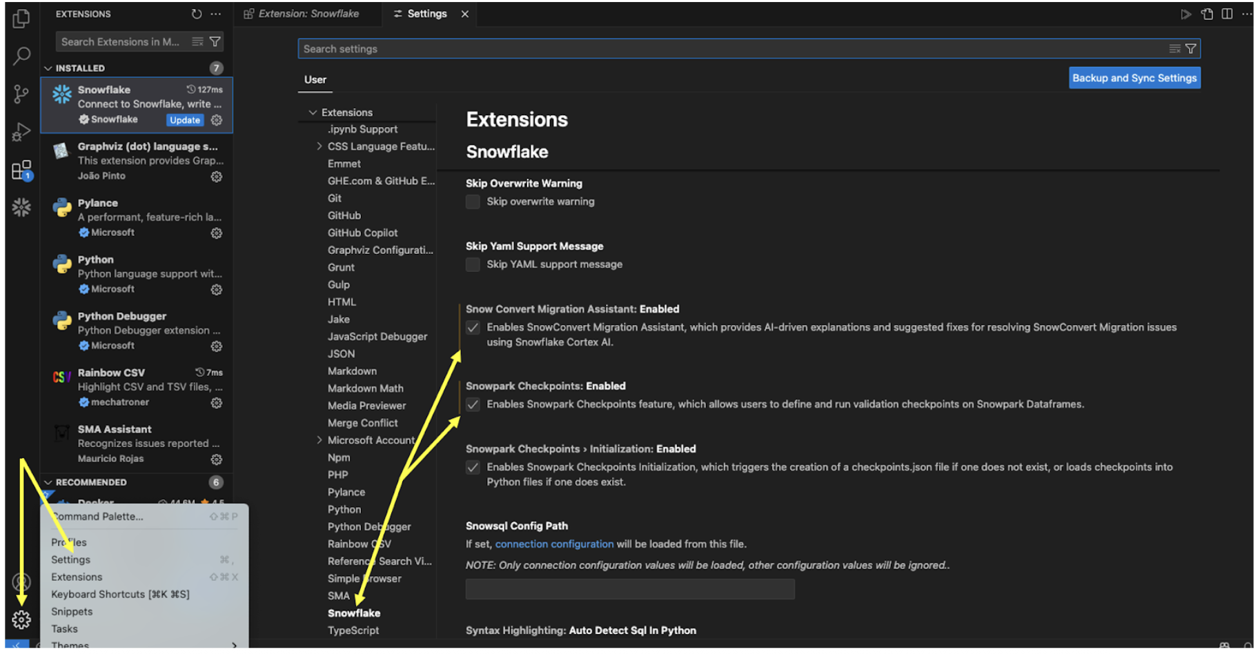 enableExtension