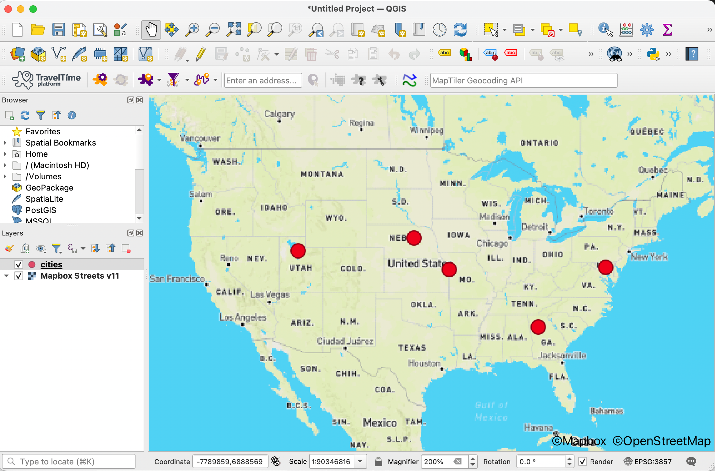 preview geojson data in qgis