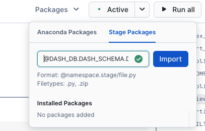 Add package