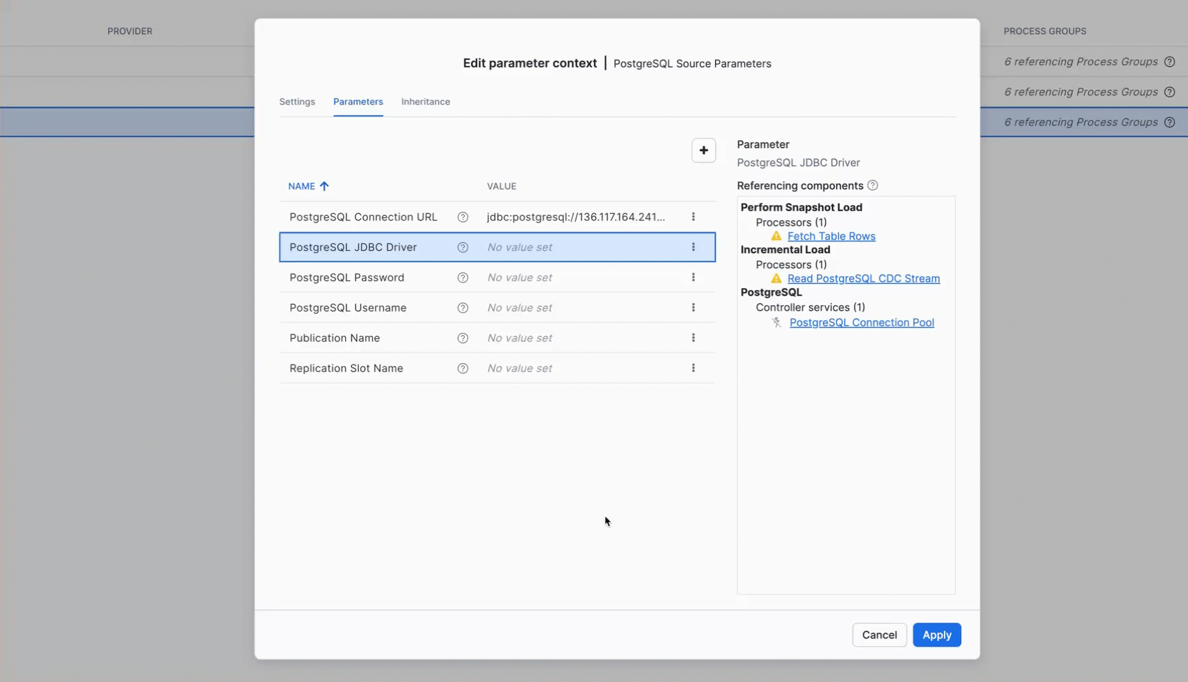 Upload JDBC Driver as Reference Asset