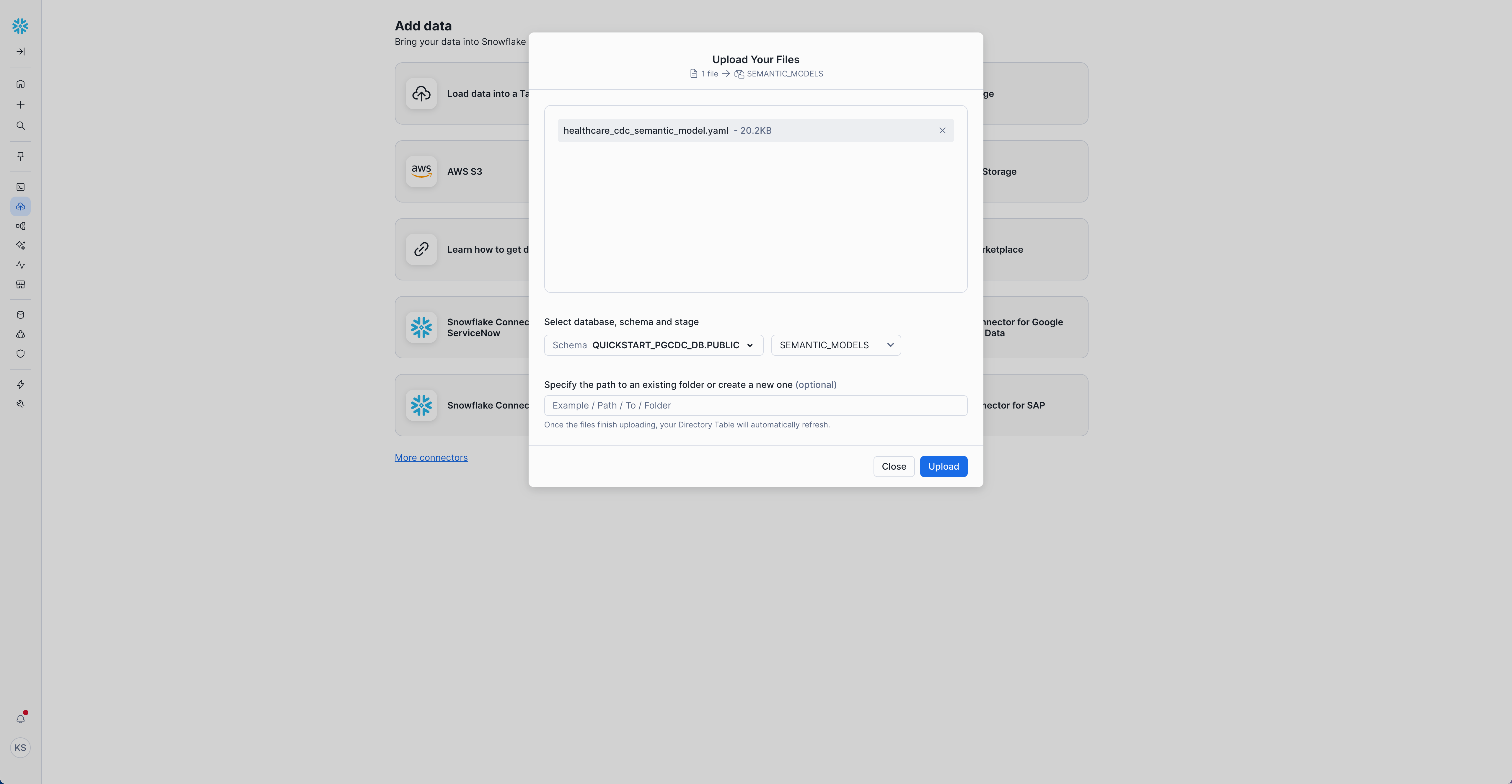 Upload Semantic Model