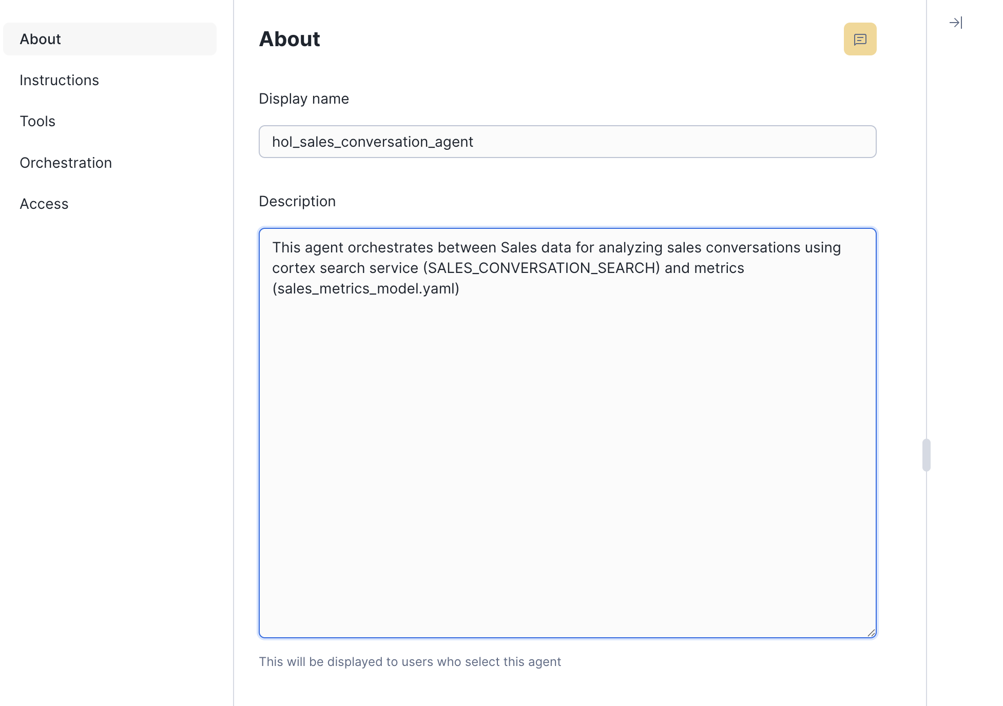 Agent Setup step 3