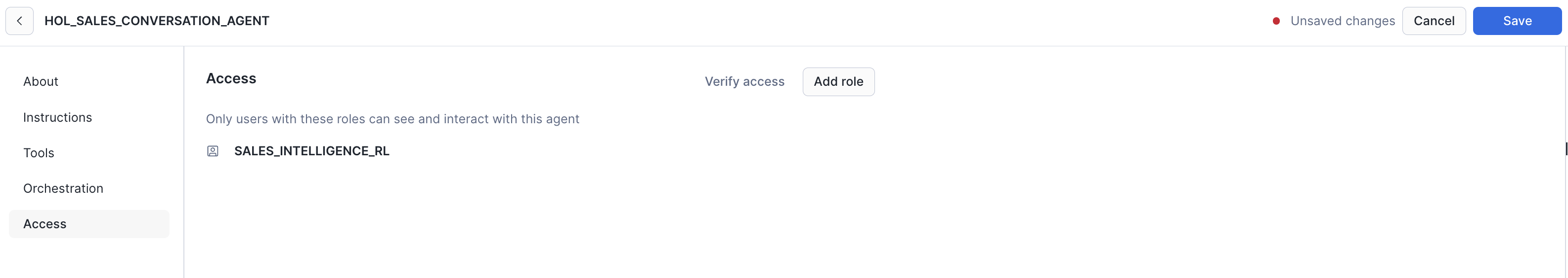 Agent Setup step 8