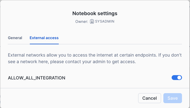 Audio Processing Setup External Access