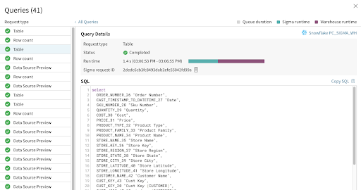 Query History