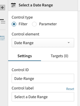 Set Date Range