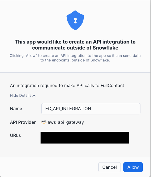 Configure App Step 1-2 - Grant App Integration Access