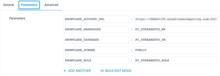 Pipeline Parameters