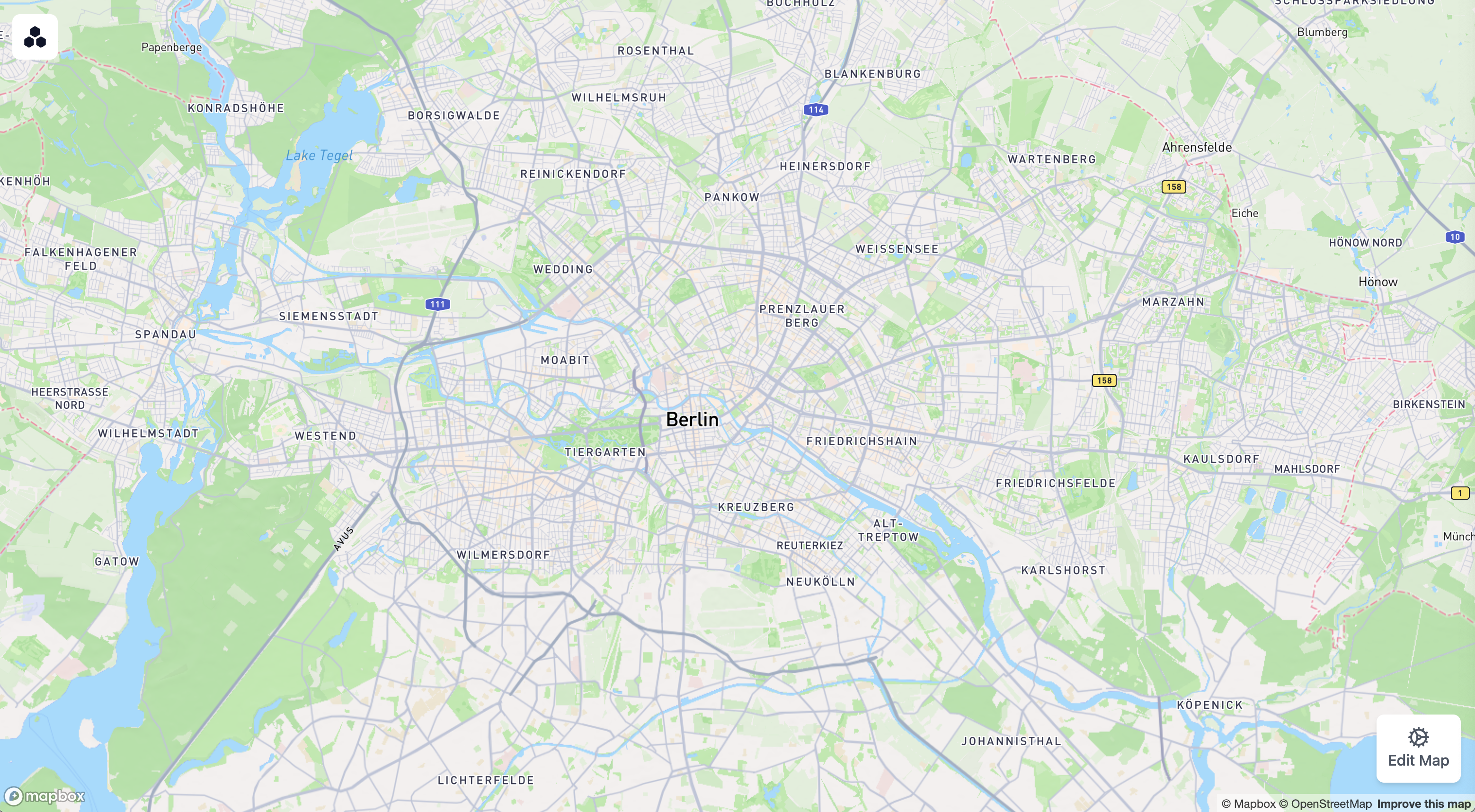 Blank Map Canvas